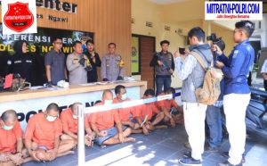 Polres Ngawi Berhasil Ungkap Kasus Tipu Gelap Cokat Roka, 3 Residivis Diamankan