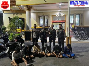 Tim Respatti Polrestabes Amankan Remaja Ala Gengster