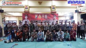 Sahabat Curhat Polresta Sidoarjo Ngobrol Bareng Warga Kecamatan Krian Seputar Kamtibmas
