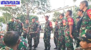 Kodim 0832 Ikut Mengamankan Surabaya Bersholawat