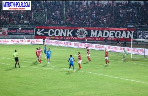 Libatkan 1.538 Personel Gabungan TNI – Polri, Championship Series BRI Liga 1 di Bangkalan Kondusif