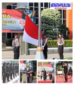 Polres Gresik Gelar Upacara Hari Lahir Pancasila 2024