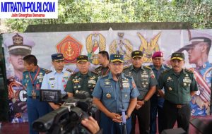 Laksdya TNI Dadi Hartono dan Mayjen TNI Rafael Tinjau Pelaksanaan Seleksi Catar Akademi TNI