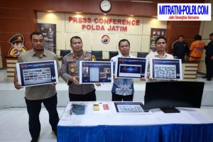 Polda Jatim Amankan Tersangka Pembuat Konten Asusila Anak di Bawah Umur Raup Keuntungan 6000 Dollar US