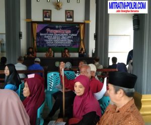 Penyaluran BLT DD (Bantuan Langsung Tunai Dana Desa )Bulan Juni 2024 Desa Gemaharjo Watulimo Trenggalek Berlangsung Tertib Lancar