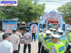 Polisi Lakukan Pengamanan,Demi Lancarnya Jamasan dan Kirab Pusaka Hari Jadi Ngawi ke 666