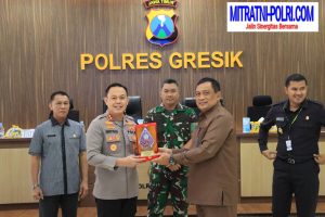 Polres Gresik Sambut Peserta Didik Sespimmen Polri Dikreg Ke – 64 Tahun 2024 di Gresik