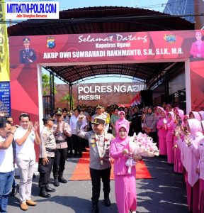 Sertijap Pucuk Pimpinan Polres Ngawi Jatim Berganti