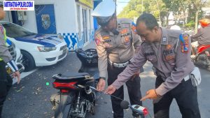 Satlantas Polres Gresik gunakan Sound Level Meter cek Kebisingan