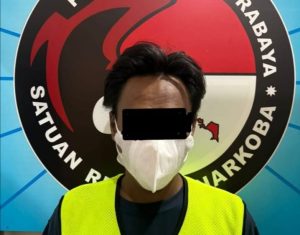 Satresnarkoba Polrestabes Surabaya Ungkap Kasus Peredaran Narkotika Jenis Sabu di Surabaya
