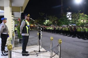 Suran Agung, Polres Tulungagung Kawal Ratusan Pesilat Menuju Madiun