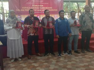 Kolaborasi KPU Karawang dan LBH CAKRA Gelar Acara Sosialisasi dan Pendidikan Bagi Pemilih.