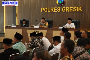 Polres Gresik Menggelar Cooling System Menjelang Pilkada Kabupaten Gresik 2024