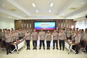 Tngkatkan Kapasitas Bhabinkamtibmas, Polres Gresik Gelar Safari Binteknis