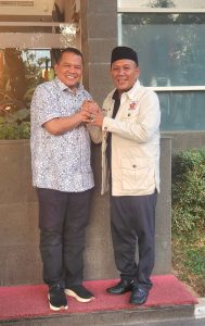 H.Ahmad Zamakhsary ( Kang Jimmi) Menentukan Sikap Politiknya Mendukung Acep Jamhuri Gina Fadilia Swara Bupati dan Wakil Bupati