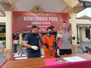 Gunakan Kunci T Pelaku Pencurian Sepeda Motor di Amankan Polsek Menganti