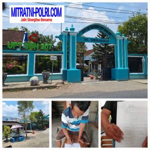 Pemilik Hak Tanah Meminta UPT SD Negeri 207 Gresik Desa Sidorahajo Kedamean Segera Mengembalikan Lahan Sesuai Hasil Putusan.