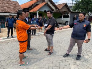 Pelaku Peragakan 20 Adegan,,Rekonstruksi Kasus Pembunuhan di Lebanisuko Kecamatan Wringinanom