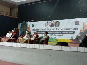 Dihadiri Kyai Imadudin Albantani dalam Seminar Ilmiah Sejarah Ulama Nusantara