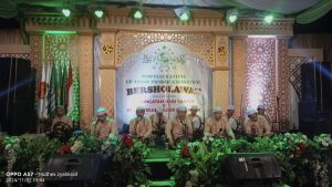 Prada Kalikendal Bersholawat di Sertai Pelantikan Kader GP Ansor