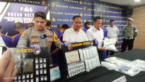 Polres Karawang Ungkap 18 Kasus Tindak Pidana Narkotika, 23 Tersangka Diamankan