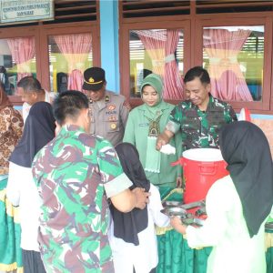 Dapur Masuk Sekolah: Kodim 0405/Lahat Berikan Nutrisi Sehat untuk Generasi Emas di SDN 21 Lahat