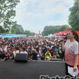 Dukung Gaya Hidup Sehat, Kajasdam II/Sriwijaya Hadiri Sumsel Run 2024 di Jakabaring Sport City