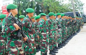Dandim 0406/Lubuk Linggau Tekankan Kesiapsiagaan Personel untuk Amankan Pleno Pemilu di Muratara