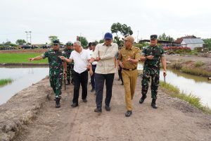 Pangdam II/Sriwijaya Dampingi Kunker Wamentan RI dalam rangka Peningkatan Swasembada Pangan di Sumsel*