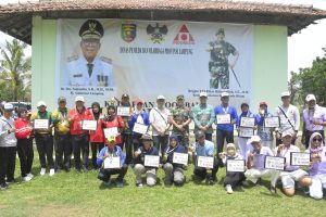 Hebat! Kodim 0426/TB Raih Juara I & II Putri Di Kejuaraan Woodball Gubernur Lampung 2024