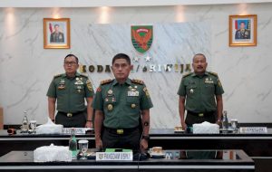 Pangdam II/Swj Ikuti Rapurna TMMD ke-45, TA. 2025 Kodam II/Swj Akan Gelar TMMD di 17 Kodim