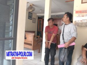 Apes Pencuri Dompet di Sekolahan Pelaku Berakhir ditangkap warga Kabuh