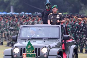 Puncak Peringatan Hari Juang TNI AD Ke-79, Kodam II/Sriwijaya Gelar Upacara, Baksos Kesehatan dan Stand UMKM