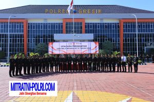 Polres Gresik Gelar Upacara Hari Bela Negara, Momentum Penguatan Semangat Persatuan