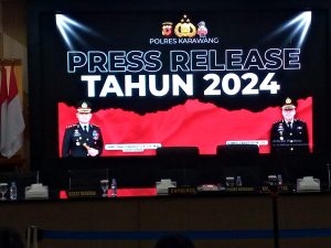 Menutup di Akhir Tahun 2024 Polres Karawang  Ungkap Keberhasilan Penangkapan Kriminalitas dan Kamtibnas