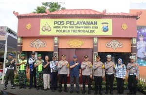 Tim Biro Pengamanan Internal (Paminal ) Divpropam Polri Lakukan Kunjungan ke Polres Trenggalek