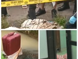 Bikin Geger!! Sosok Mayat Perempuan ditemukan dalam Koper