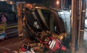 Kecelakaan Maut Bus Pariwisata di Kota Batu,Korban Tergeletak di Tengah Jalan