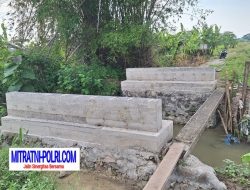 Pengerjaan Infrastruktur Jembatan Dusun Kemorogan Desa Pranti tak Rampung,Diduga Barokah atau Murka Kades Pranti
