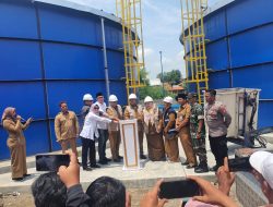Reservoir dan Layanan Air Bersih Kec. Duduk Sampean Di Resmikan Bupati Gresik, Fandi Akhmad Yani