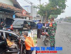 Pengemudi Mengalami Kejang Kejang Hingga Tabrak Rumah Warga di Gempol Pasuruan