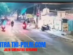 Geng Motor Hampir di Amuk Warga Jeruk Menganti Surabaya