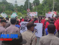 Tiga Tuntutan Mahasiswa Saat Demo di Pemkab Lamongan