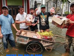 Gotong Royong Dapur Umum Warga Dusun Ngebret Desa Morowudi Siapkan Nasi Bungkus untuk Dibagikan