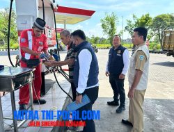 Polres Lamongan Sidak SPBU, Pastikan Distribusi BBM Aman dan Sesuai Standar
