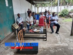 Meningkatkan Akurasi dan Transparansi : PT. Irian Bhakti Terima Timbangan Elektronik dari Dinas Perdagangan.