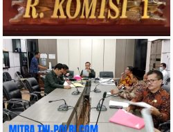 Rapat Kerja Komisi 1 DPRD Kabupaten Gresik Sengketa Tanah UPT SDN 207 Sidoraharjo Kedamean Sudah ada Titik Terang