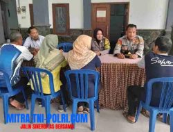Polsek Deket Lamongan Gelar curhat bersama perangkat Desa Deket Wetan