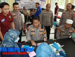 Semangat Kepedulian dan Berbagi di Bulan Suci Ramadan, Polres Gresik Gelar Donor Darah dan Cek Kesehatan Gratis
