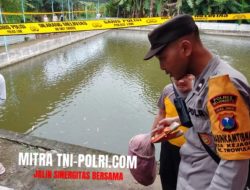 Balita Meregang Nyawa usai Tercebur ke Kolam Ketahanan Pangan Desa Jambuwok Trowulan Mojokerto